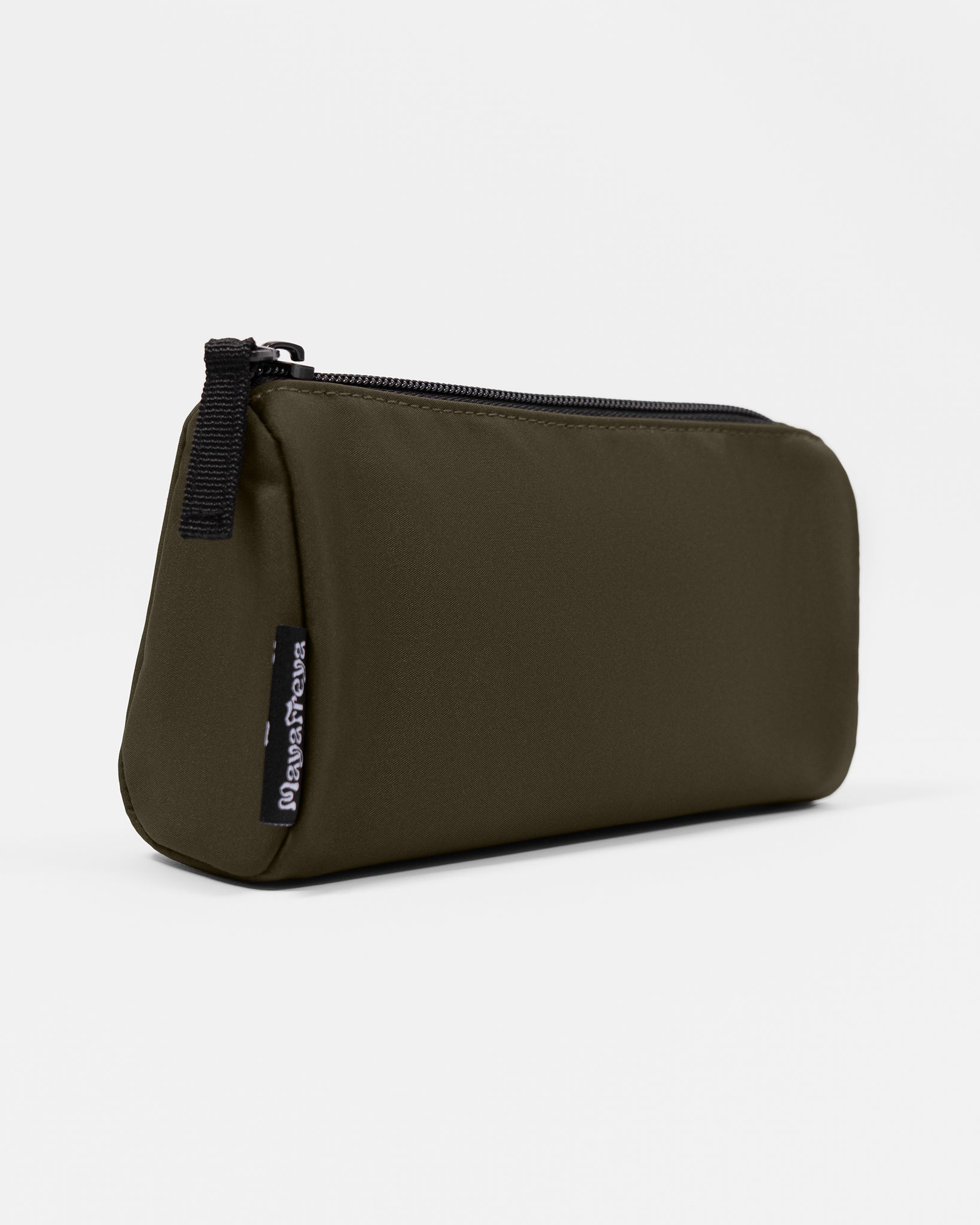 Alisa Deep Olive Cosmetic Pouch