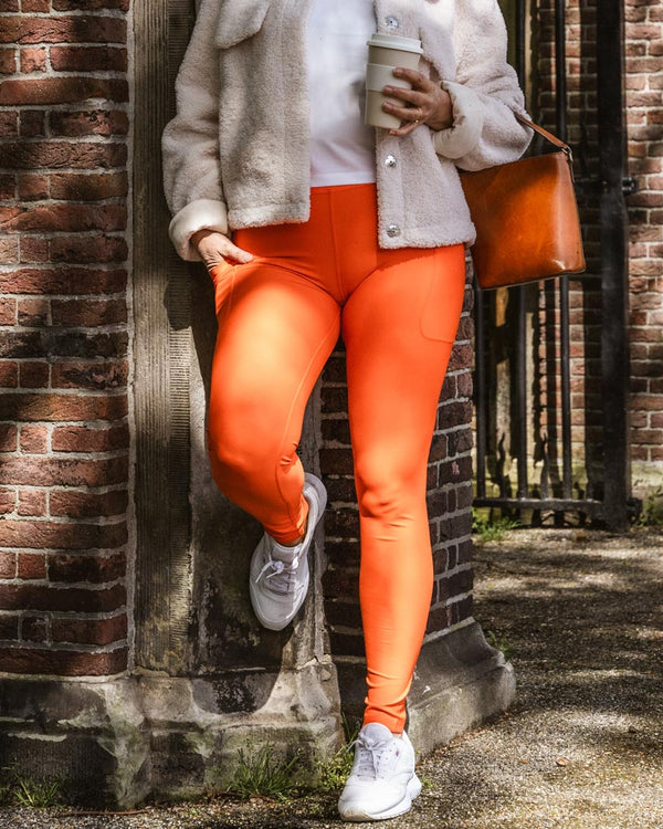 Orange Leggings