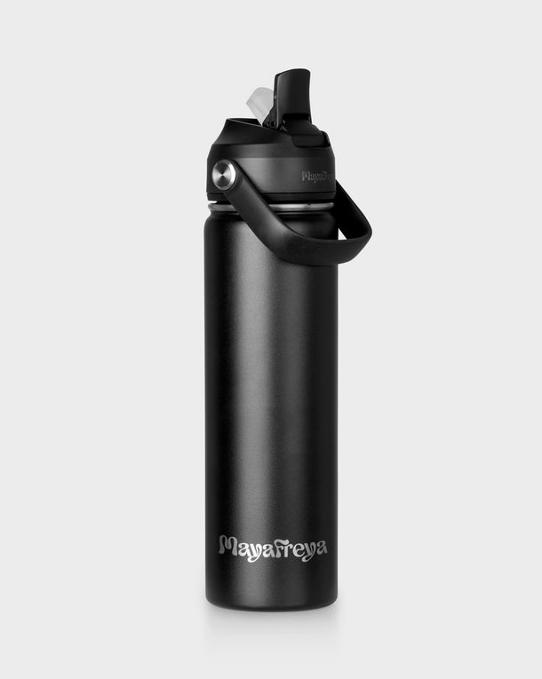 Luna Black Water Bottle 650ml