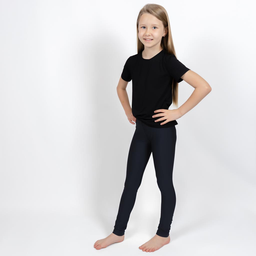 Black Kids' Leggings