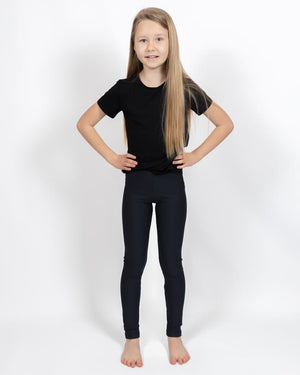 Black Kids Leggings