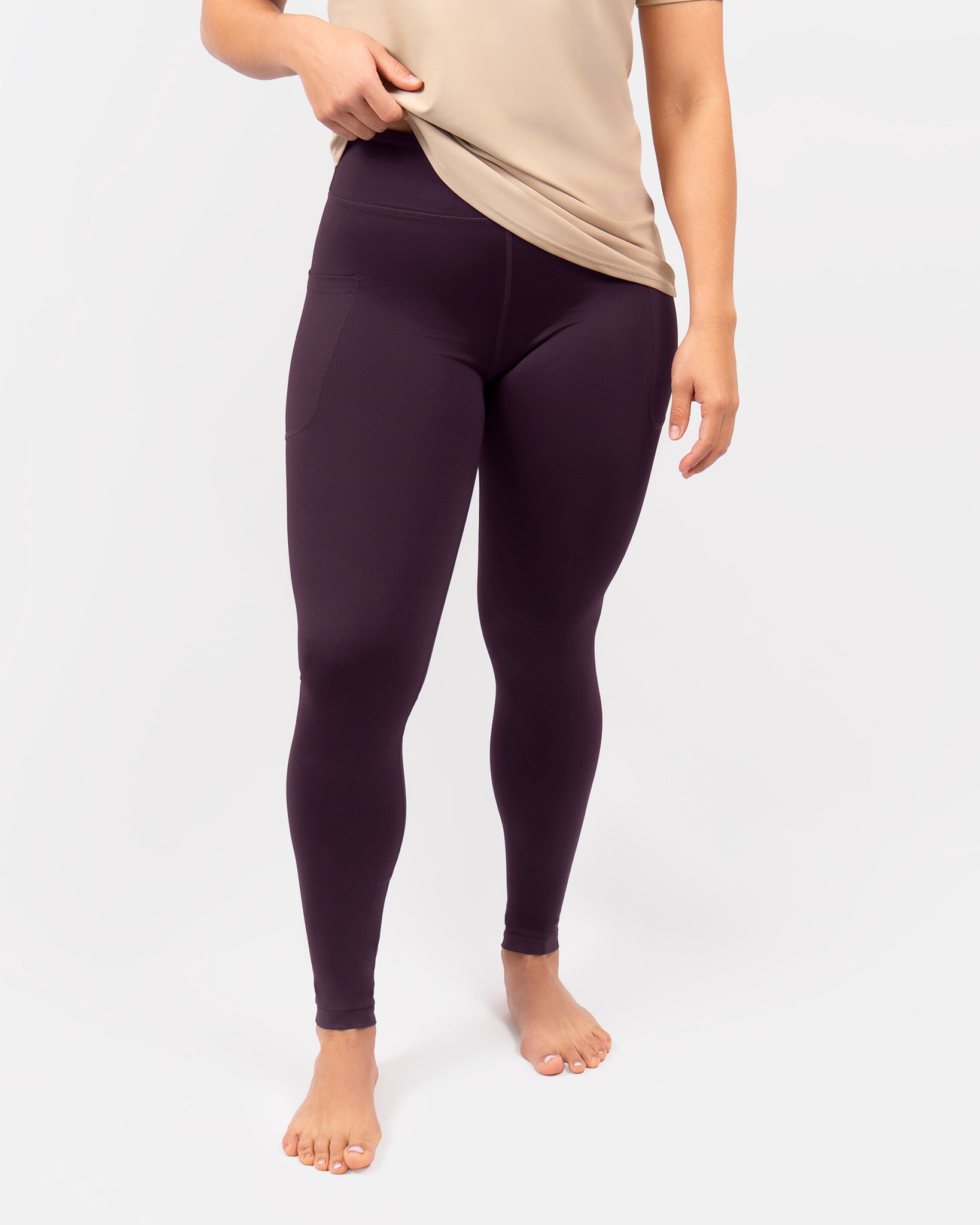 Signature Deep Plum Leggings