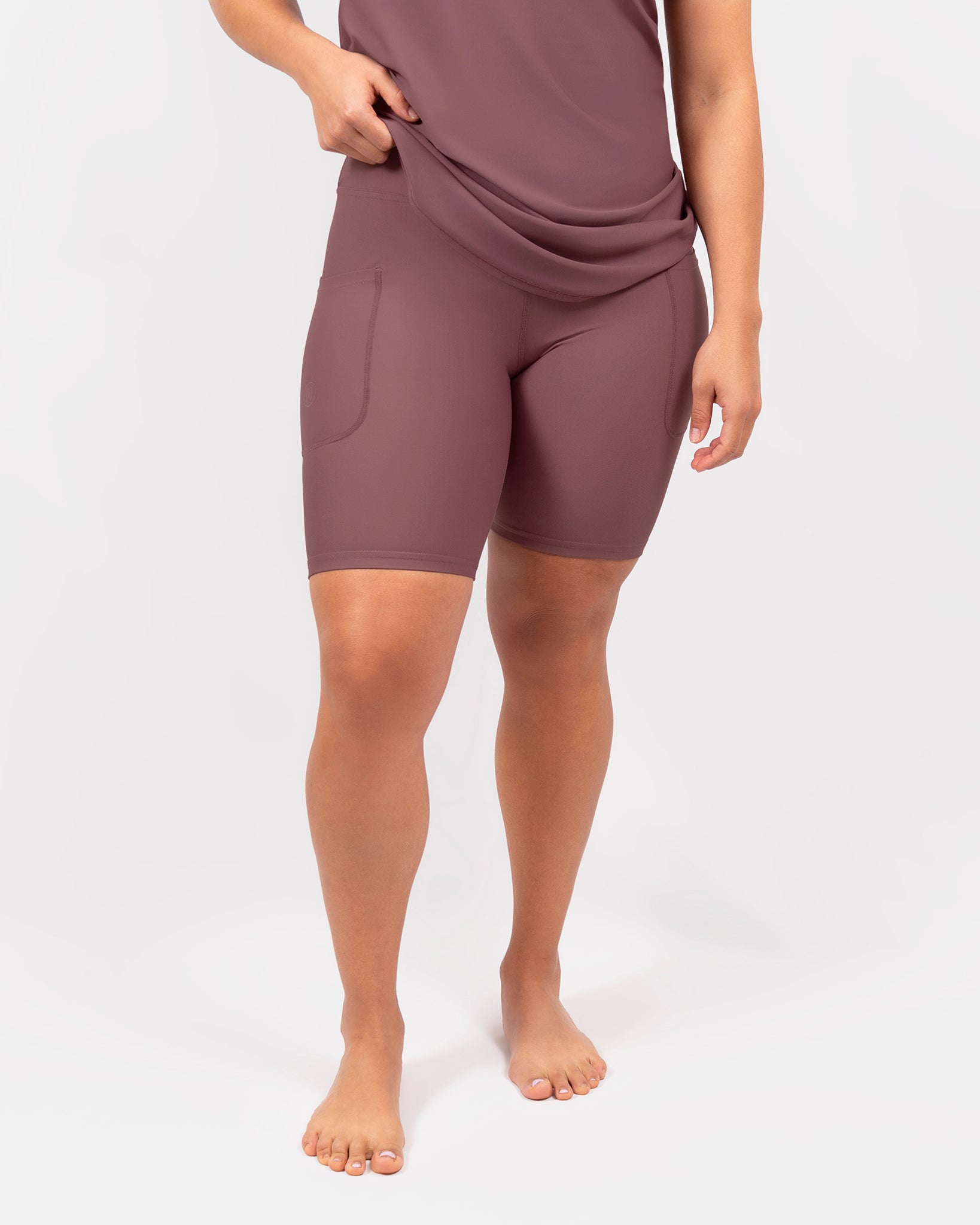 Signature Dusty Rose Shorts