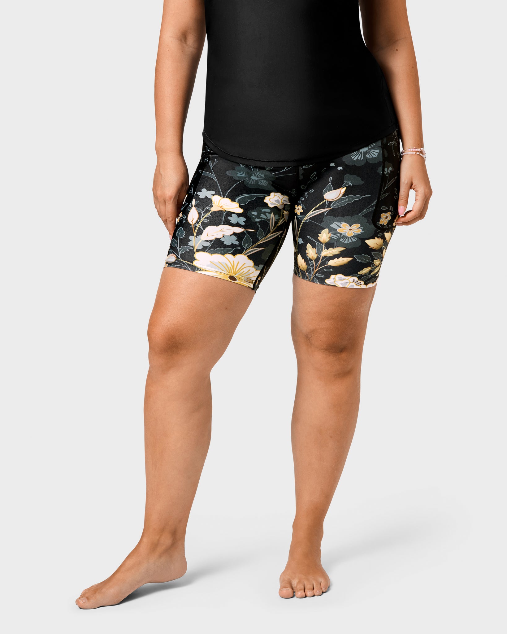 Elegant Floral Shorts