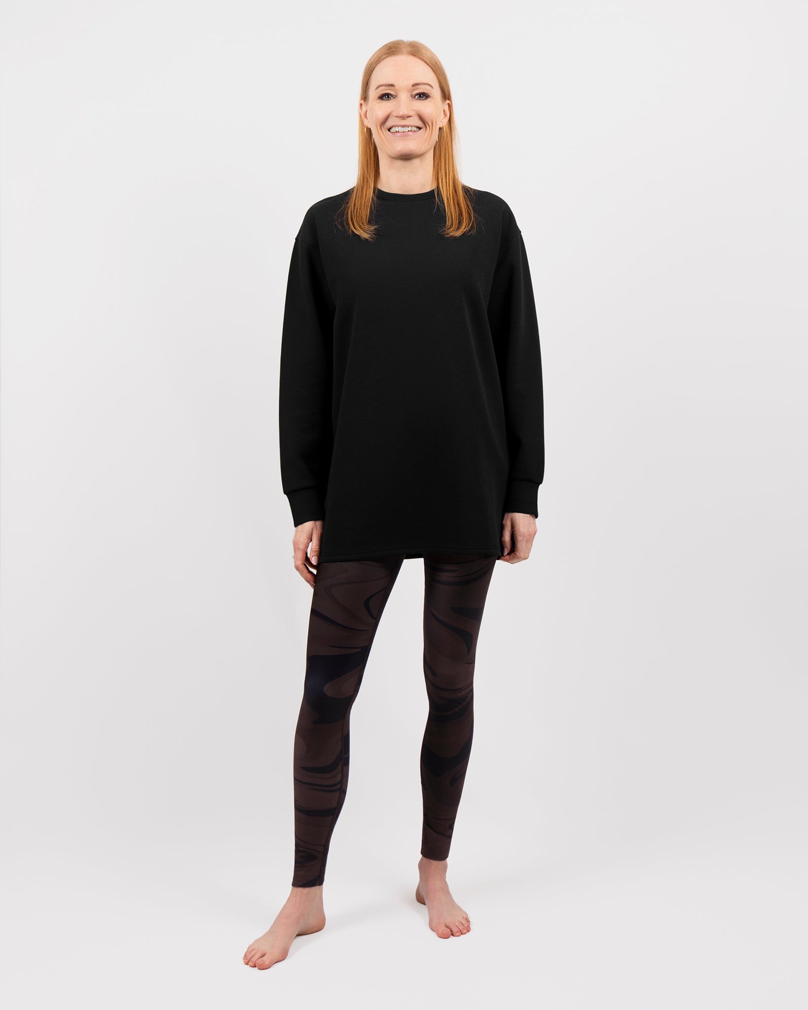 Emma Ultrasoft Black Tunic