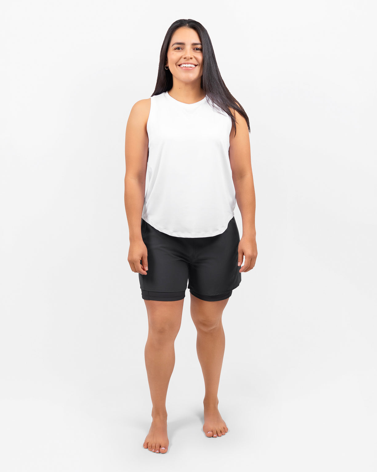 Freya 2-in-1 Deep Grey Shorts