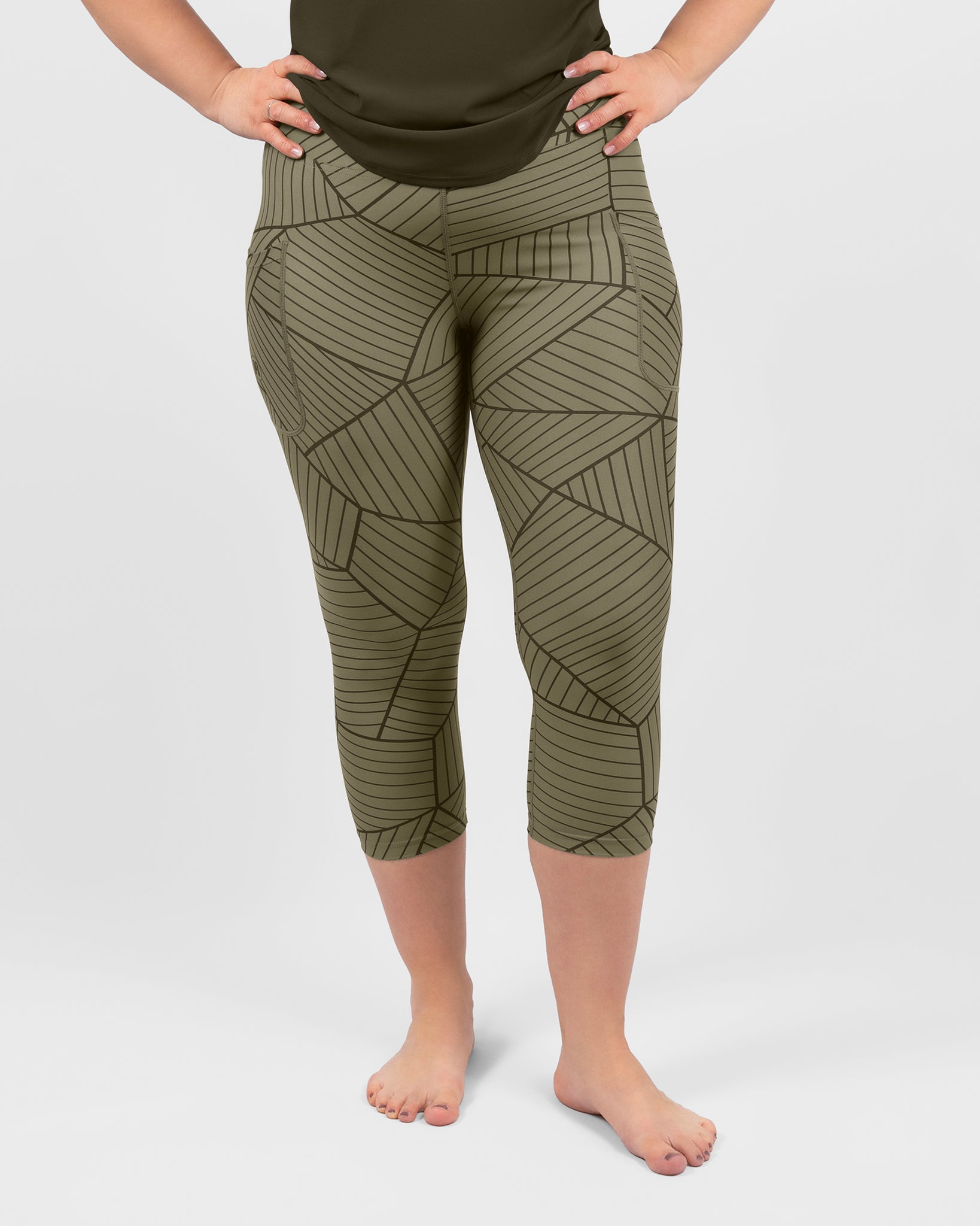 Signature Green Lapiz Capri