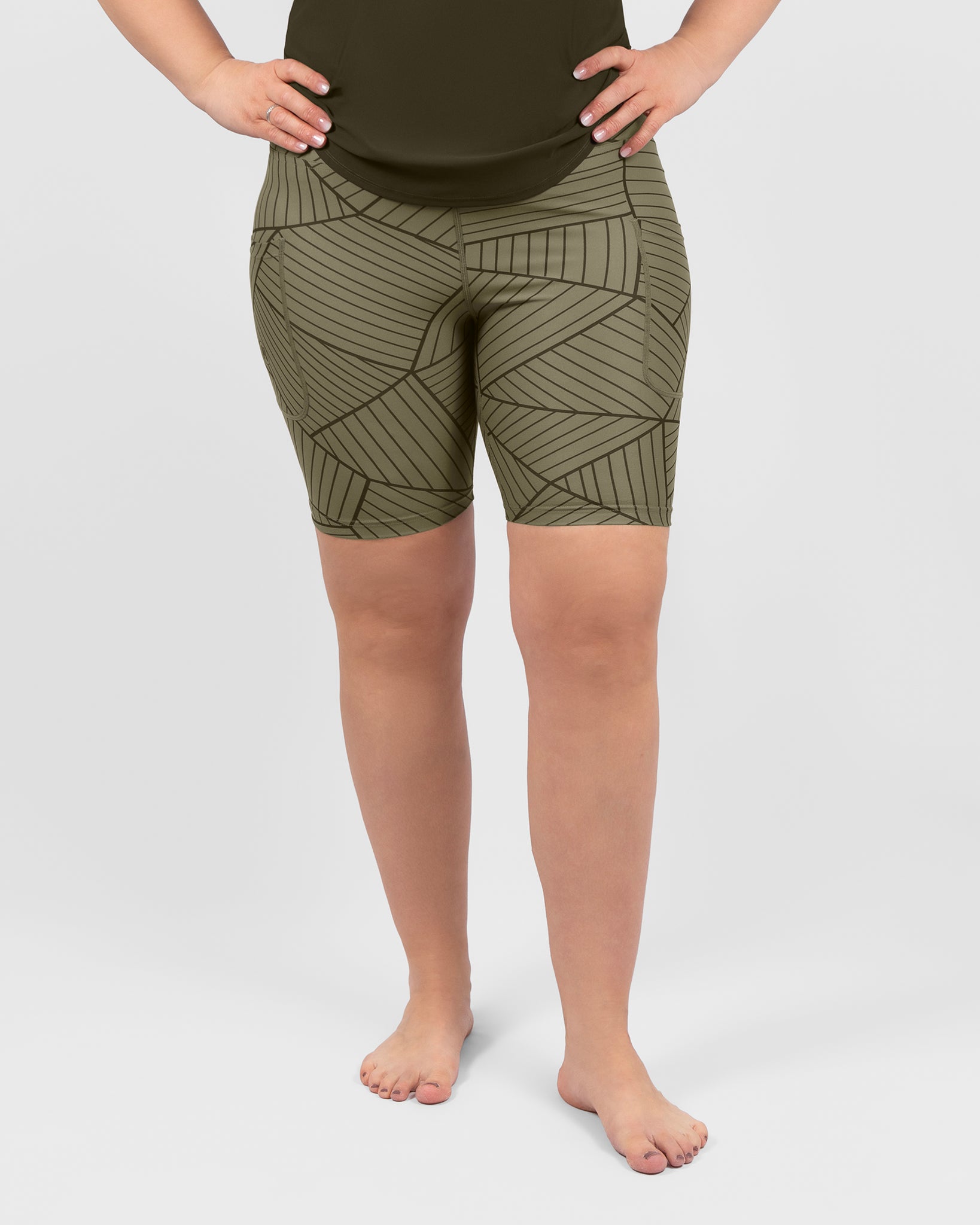 Signature Green Lapiz Shorts