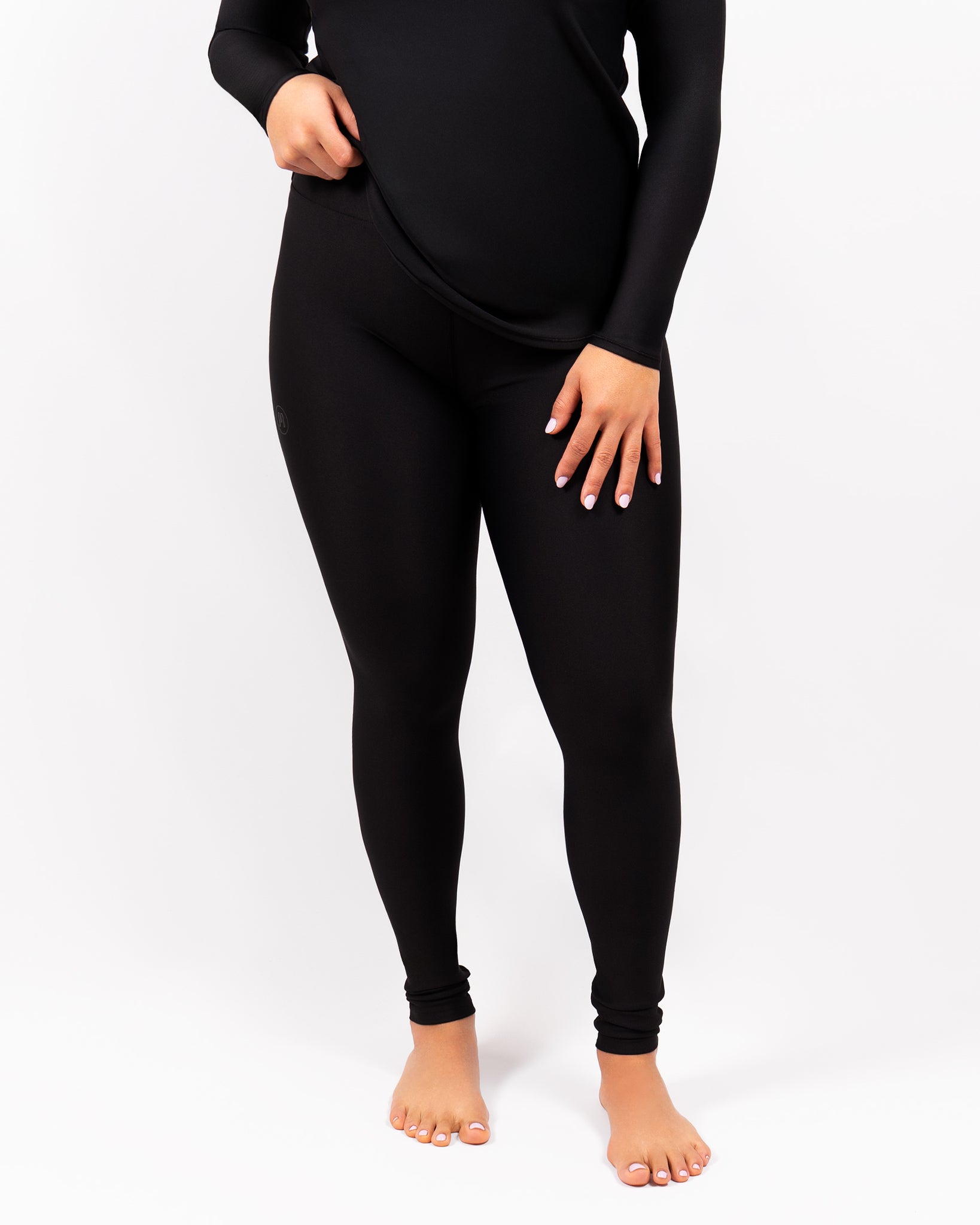 Hope Black Leggings Without Pockets