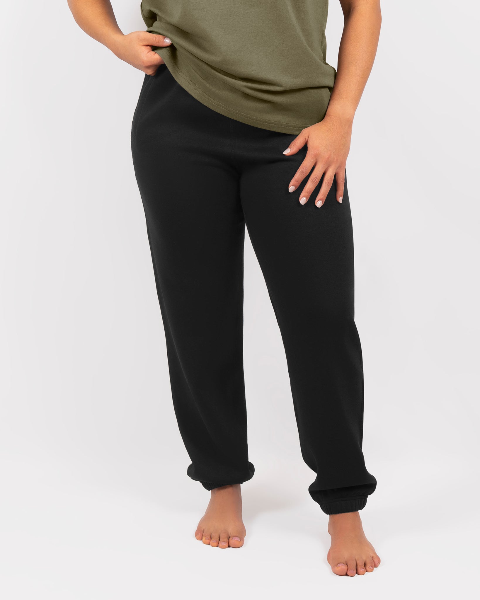 Ida Classic Black Sweatpants