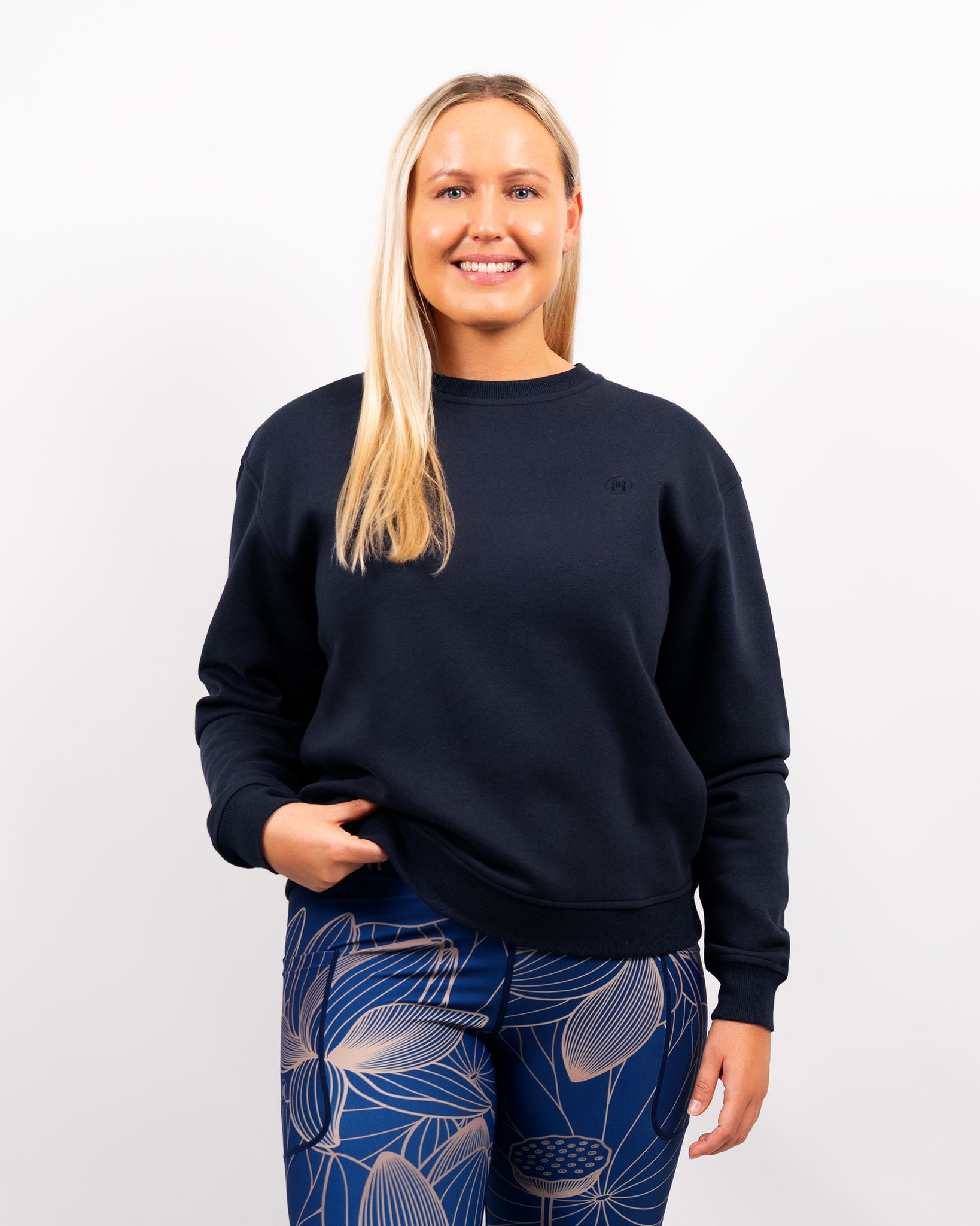 Ida Classic Deep Blue Sweatshirt