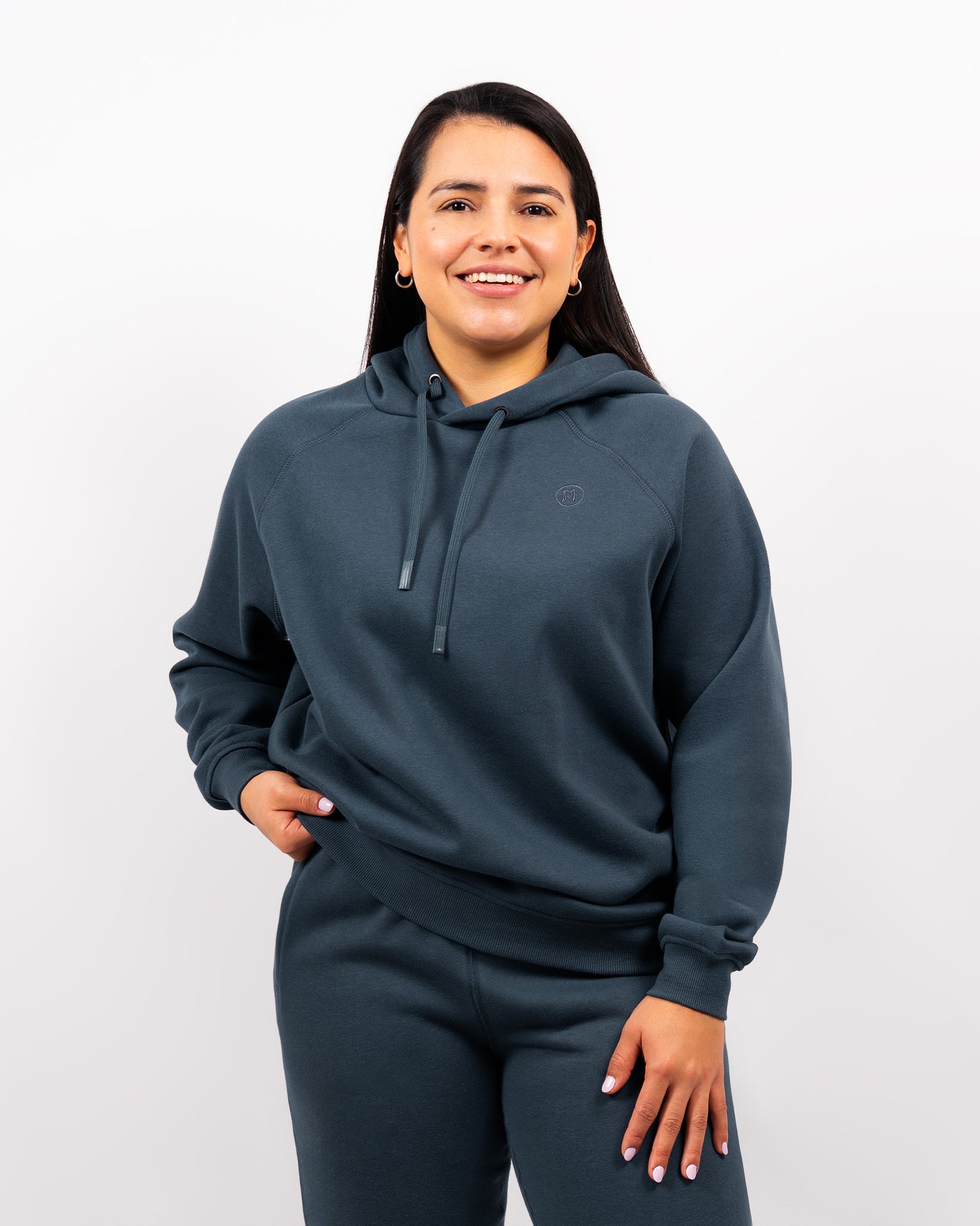 Ida Classic Dusty Blue Hoodie