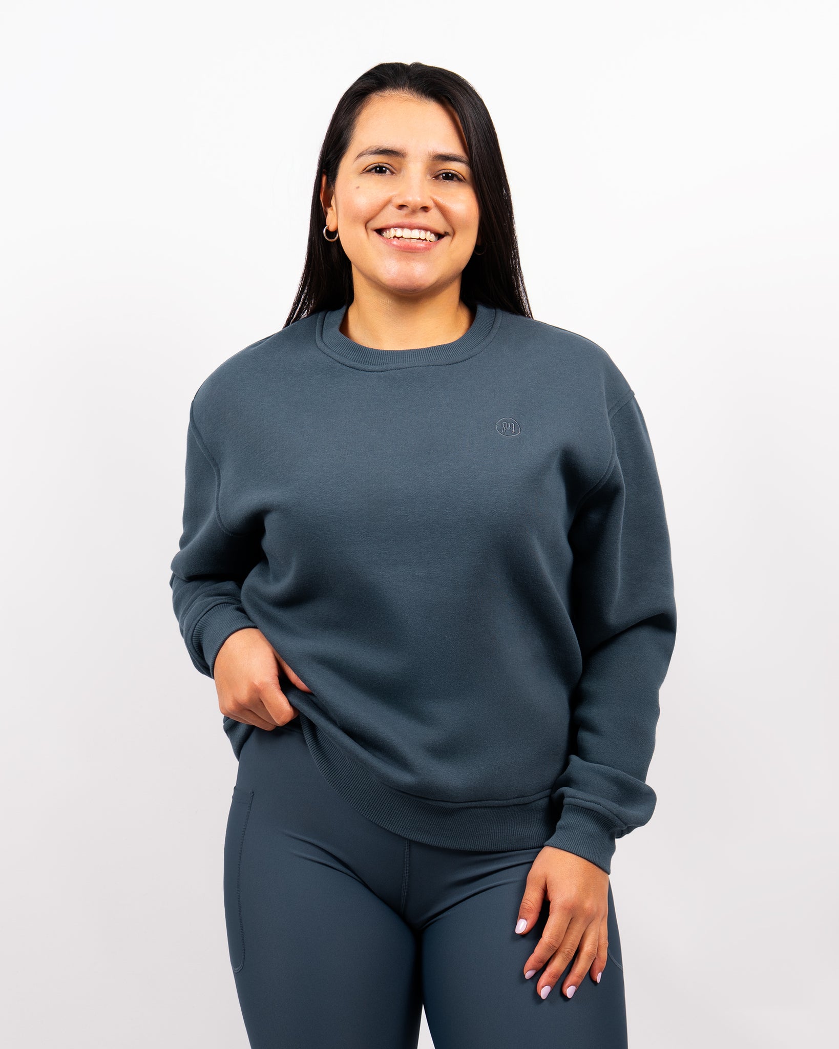 Ida Classic Dusty Blue Sweatshirt