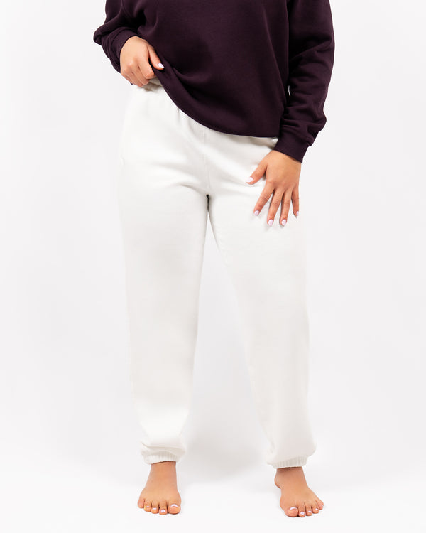 Ida Classic Off-White Sweatpants
