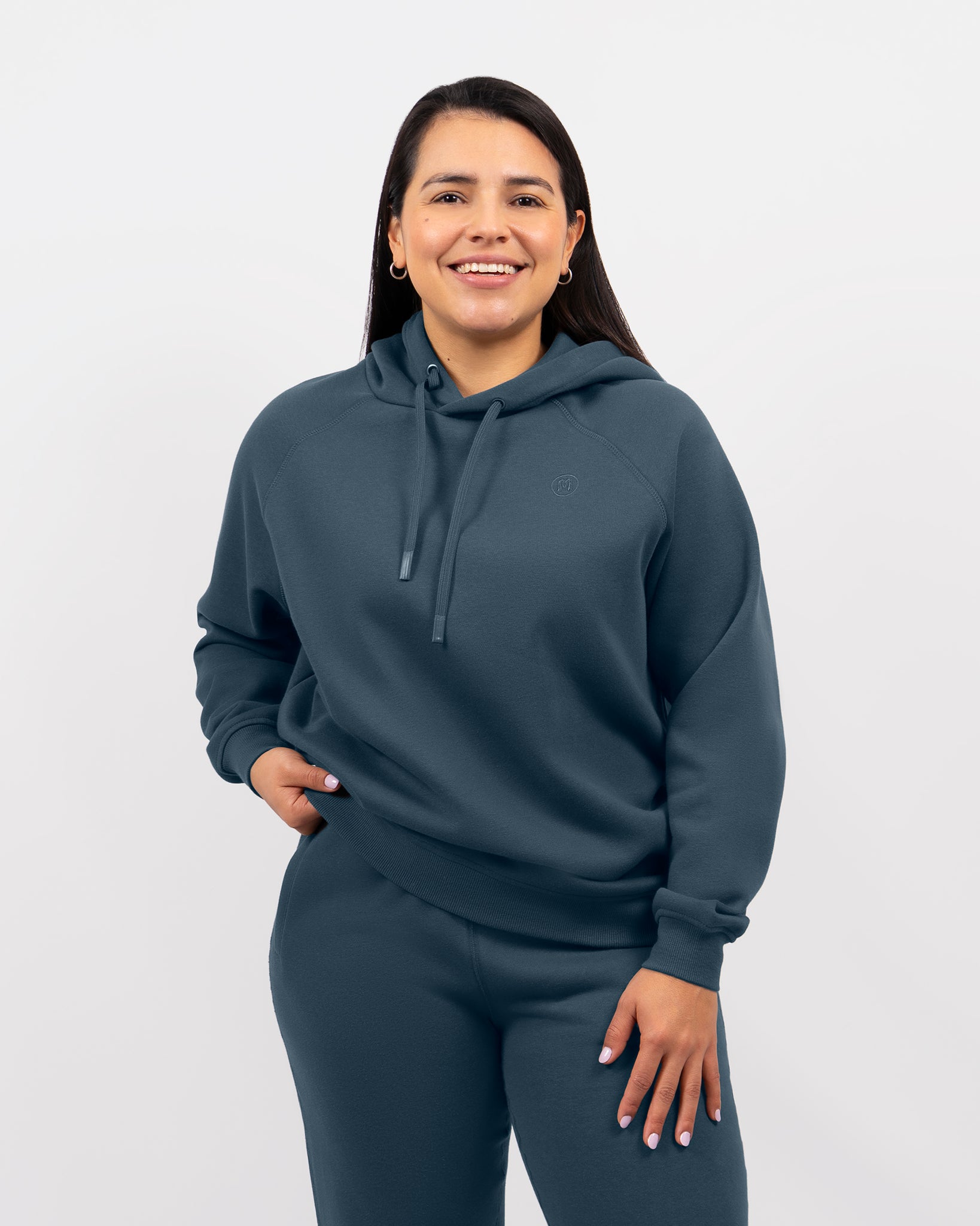 Ida Classic Dusty Blue Hoodie