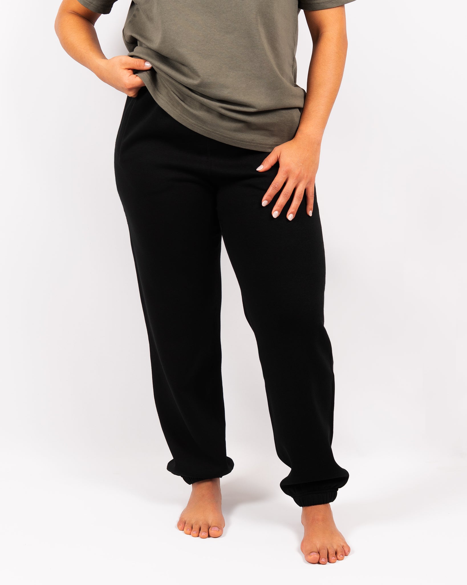 Ida Classic Black Sweatpants