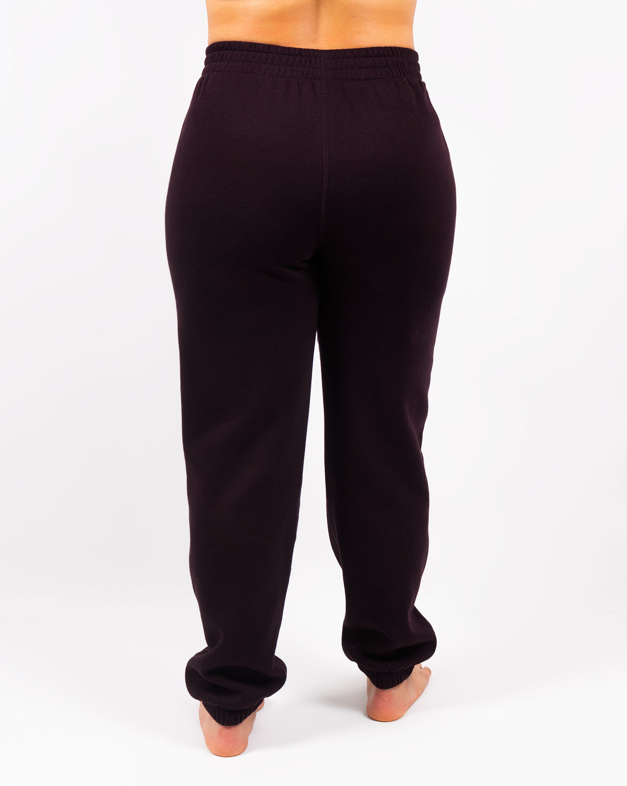Ida Classic Deep Plum Sweatpants