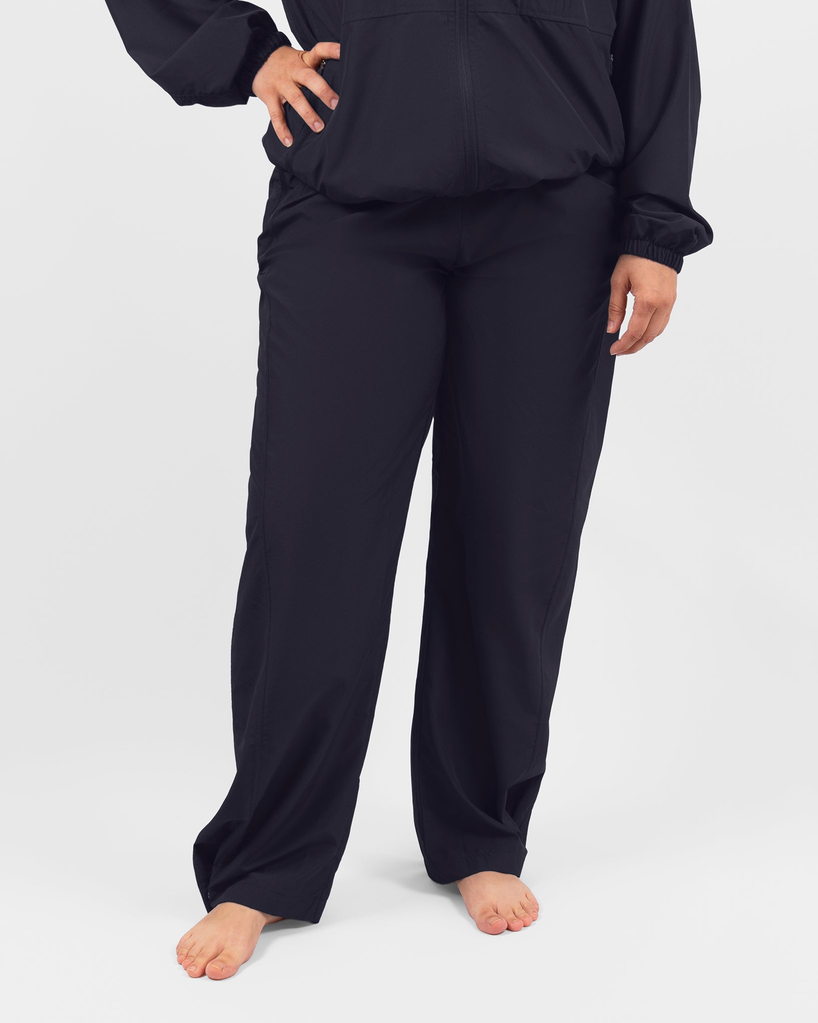 Liva Deep Blue Track Straight Pants