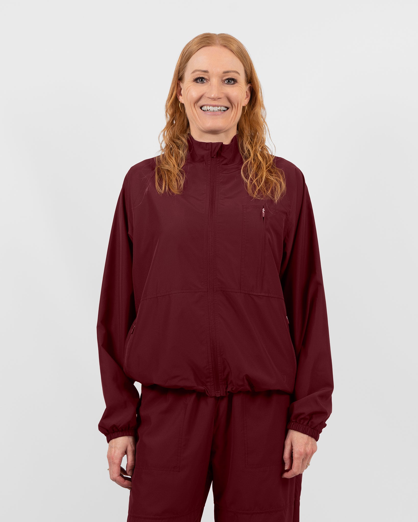 Liva Deep Bordeaux Track Jacket