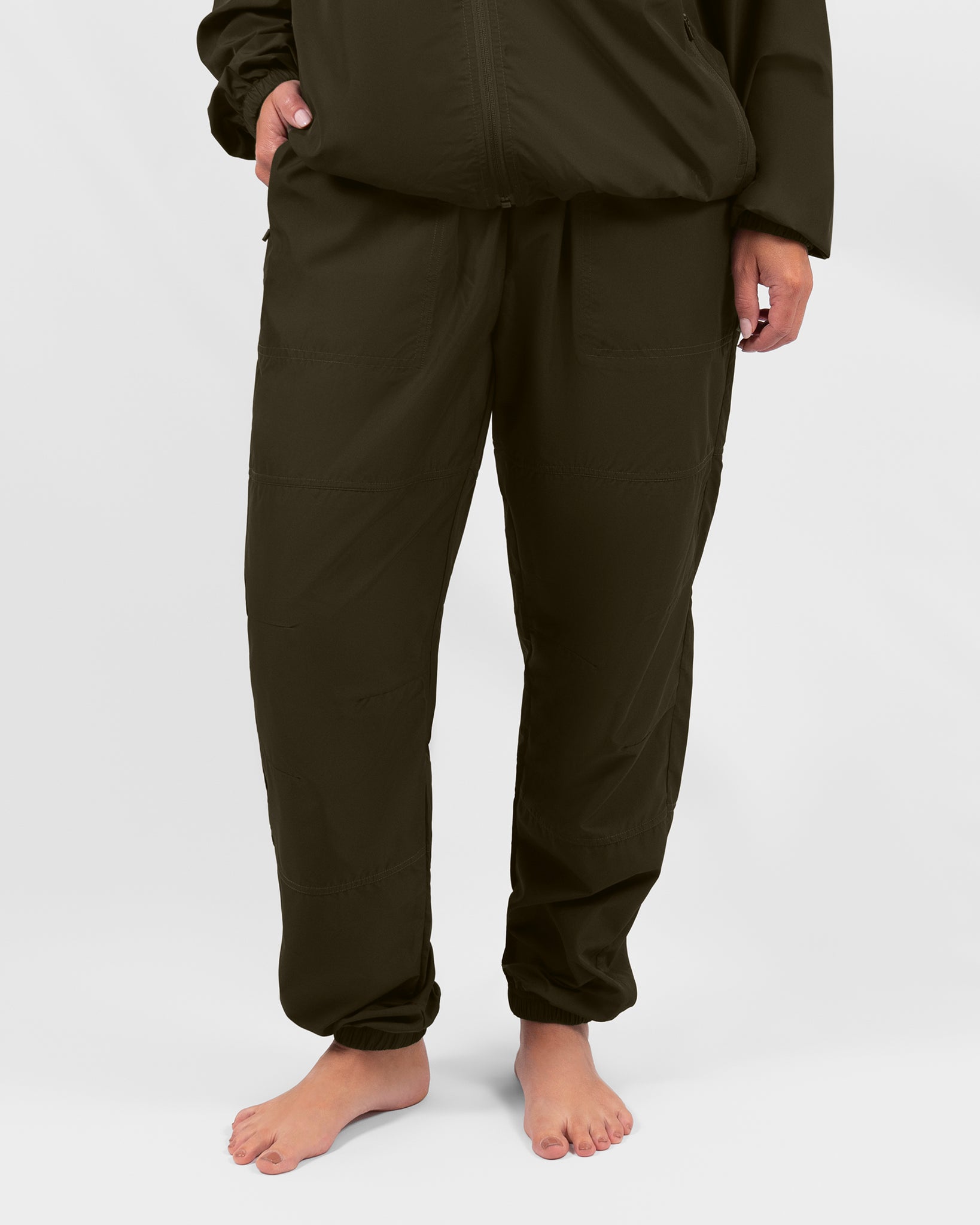 Liva Deep Olive Track Pants
