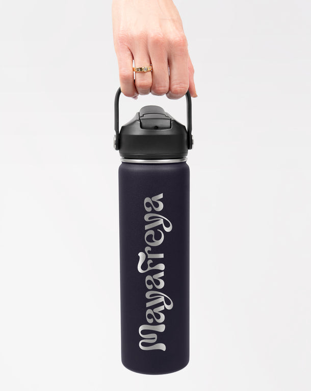 Luna Deep Blue Water Bottle 650ml