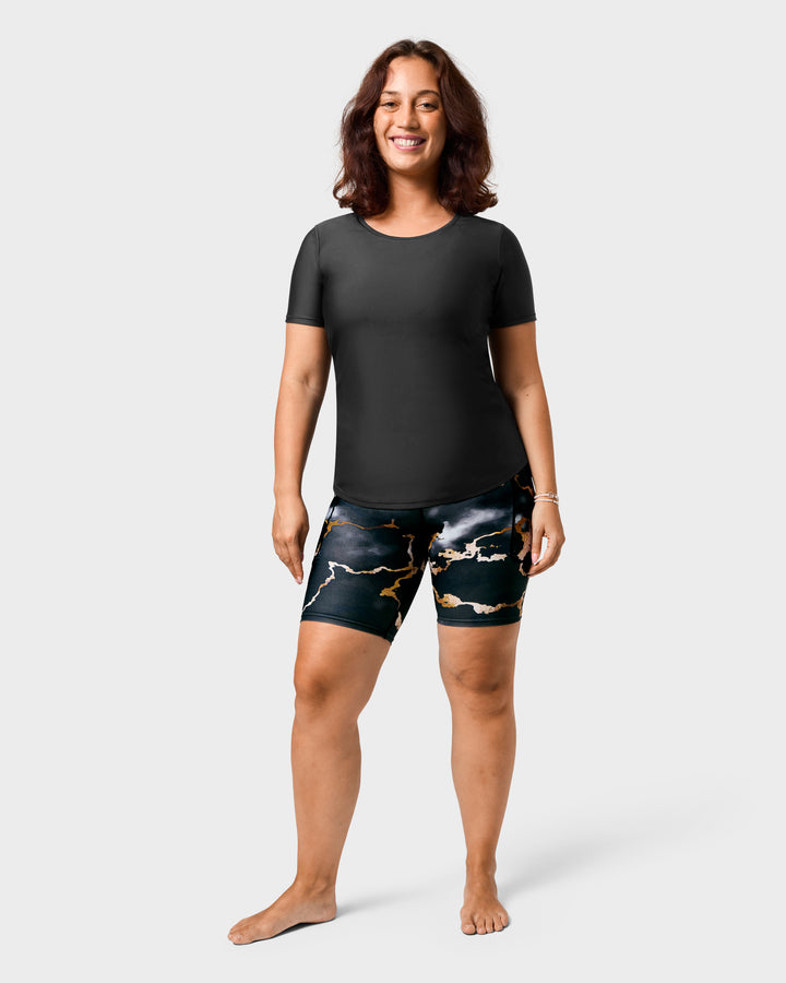 Signature Marble Shorts