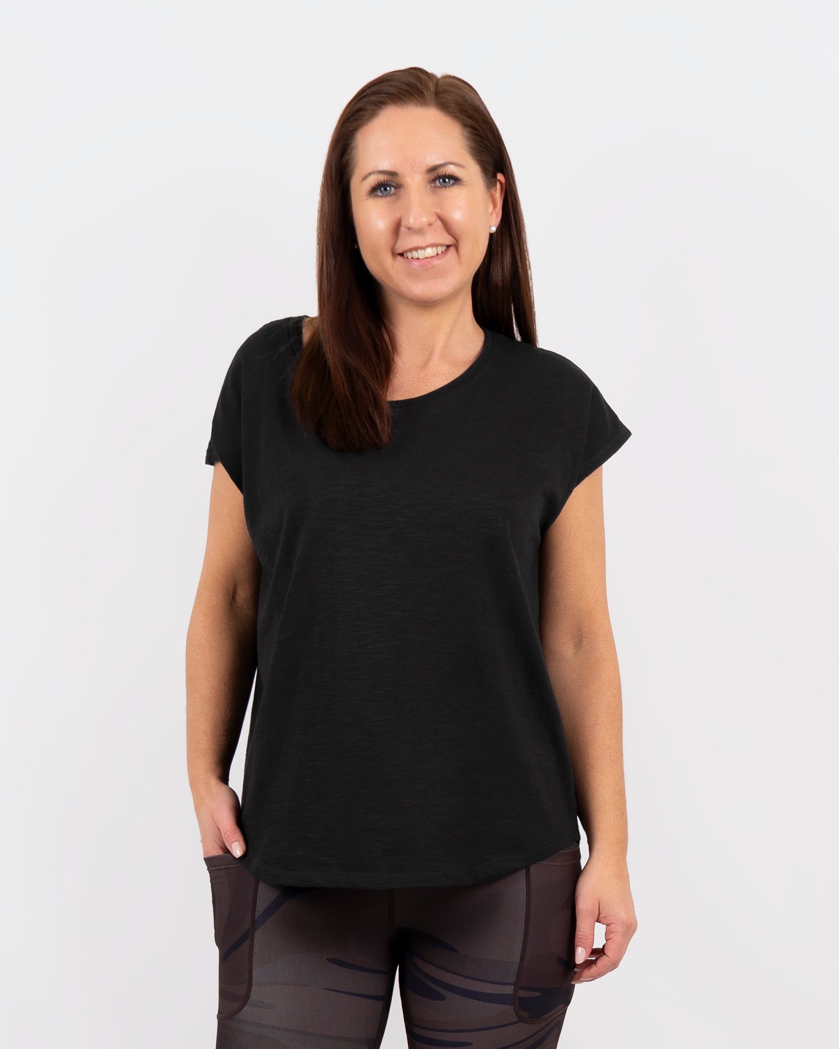 Marley Relaxed Black T-Shirt