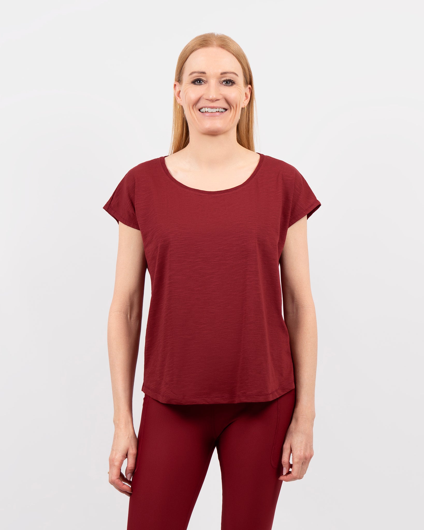 Marley Relaxed Bordeaux T-Shirt