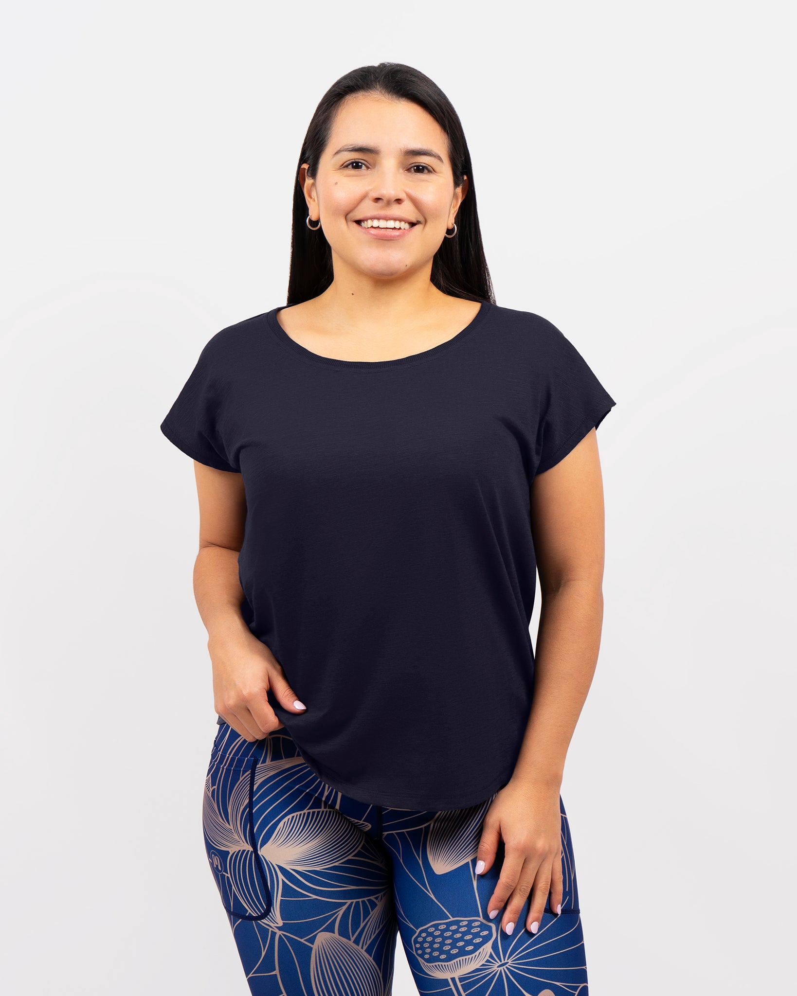 Marley Relaxed Deep Blue T-Shirt