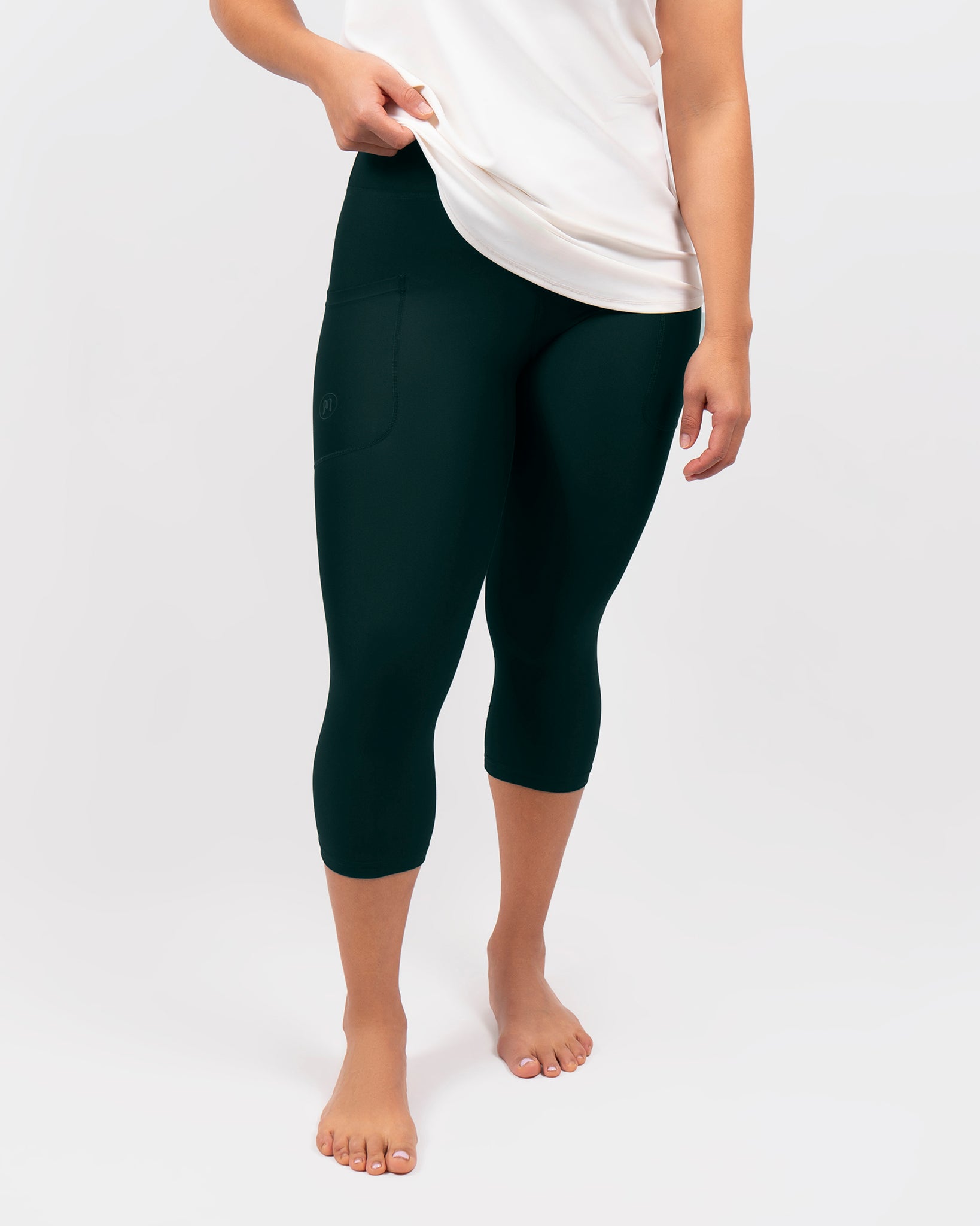 Signature Midnight Teal Capri