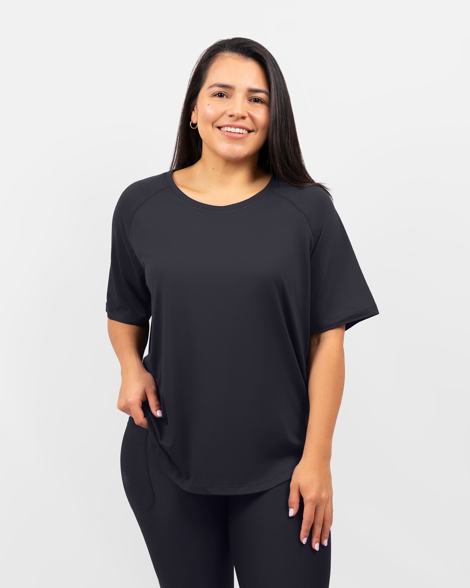 Mira Oversized Deep Blue T-Shirt