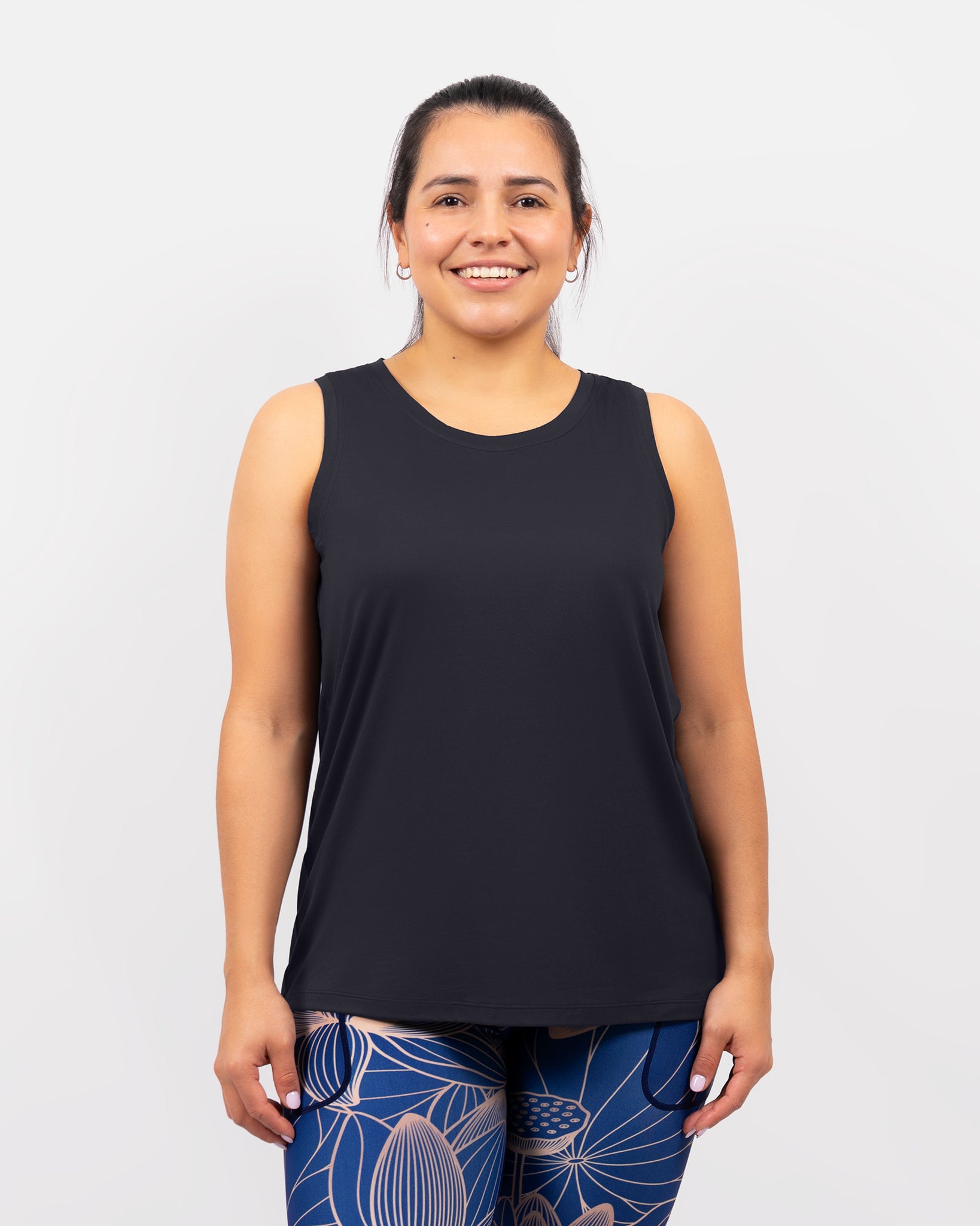 Mira Oversized Deep Blue Top