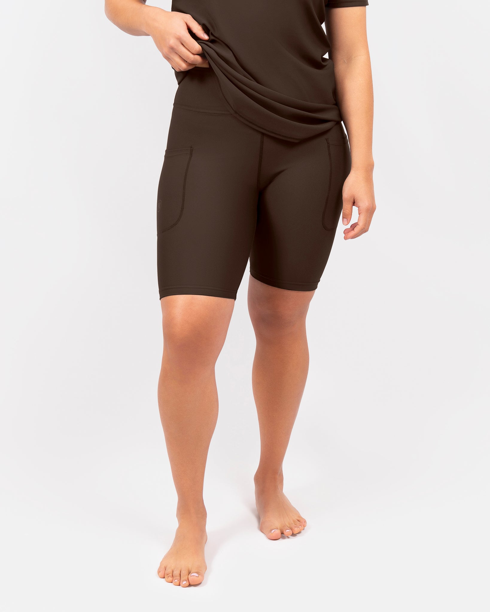 Signature Mocha Brown Shorts