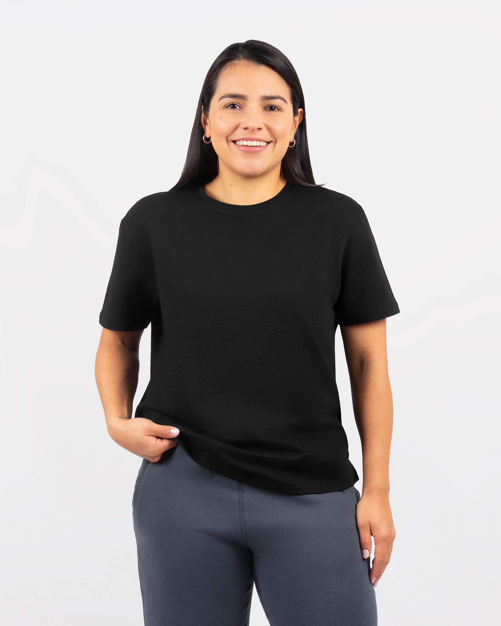 Naomi Everyday Black T-Shirt