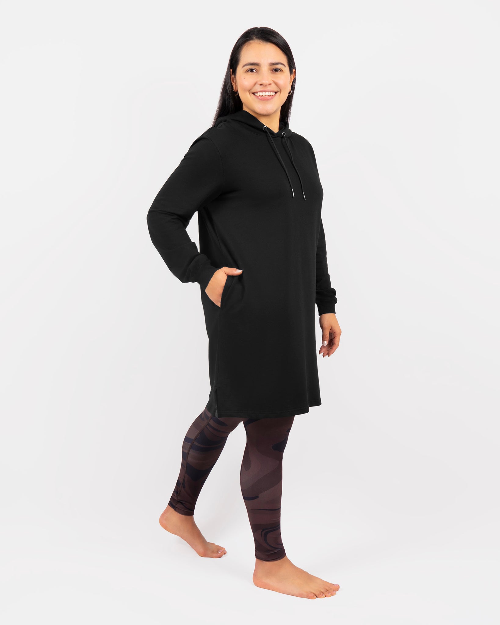 Naomi Everyday Black Tunic