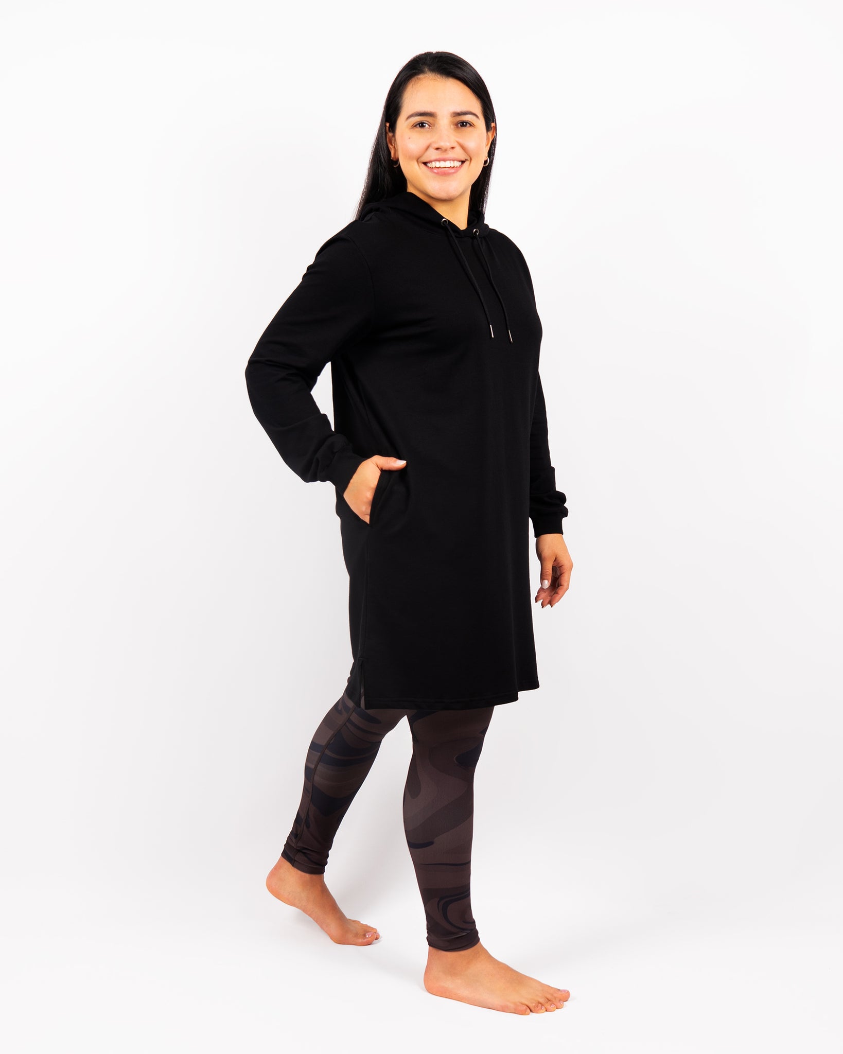Naomi Everyday Black Tunic - Smartgroup