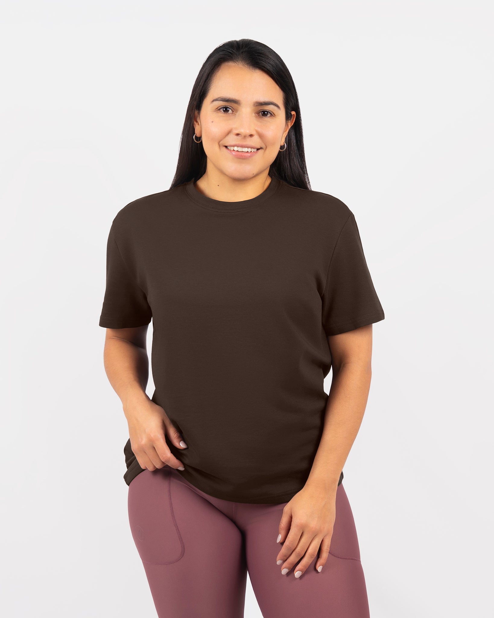 Naomi Everyday Mocha Brown T-Shirt