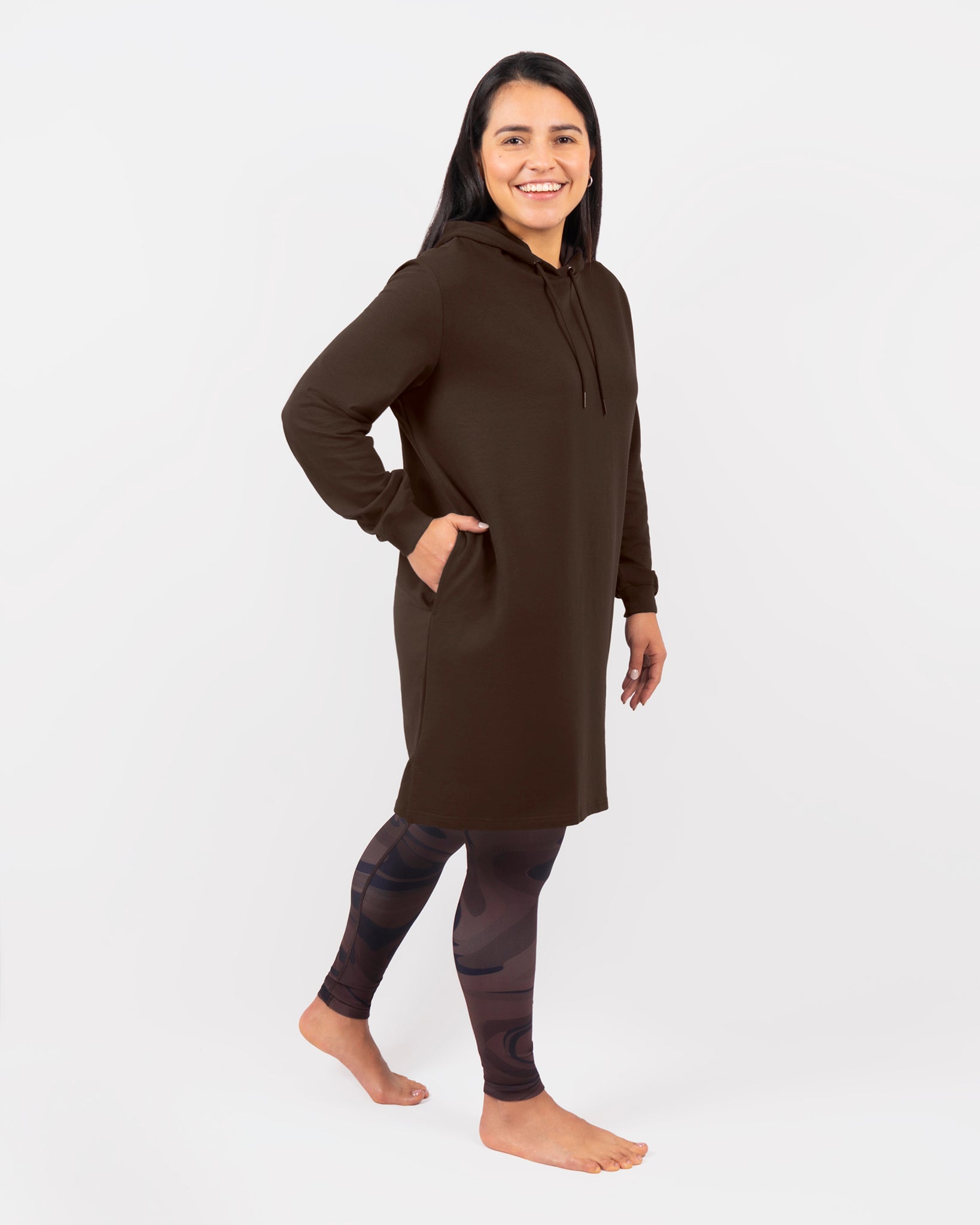 Naomi Everyday Mocha Brown Tunic