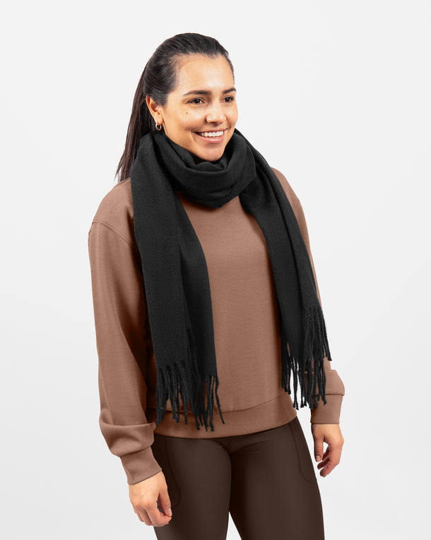 Paige Black Scarf