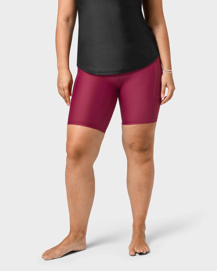 Signature Plum Shorts