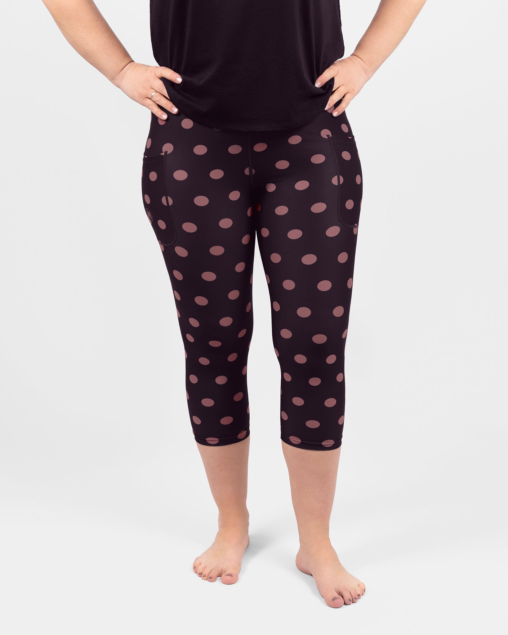 Signature Purple Dot Capri