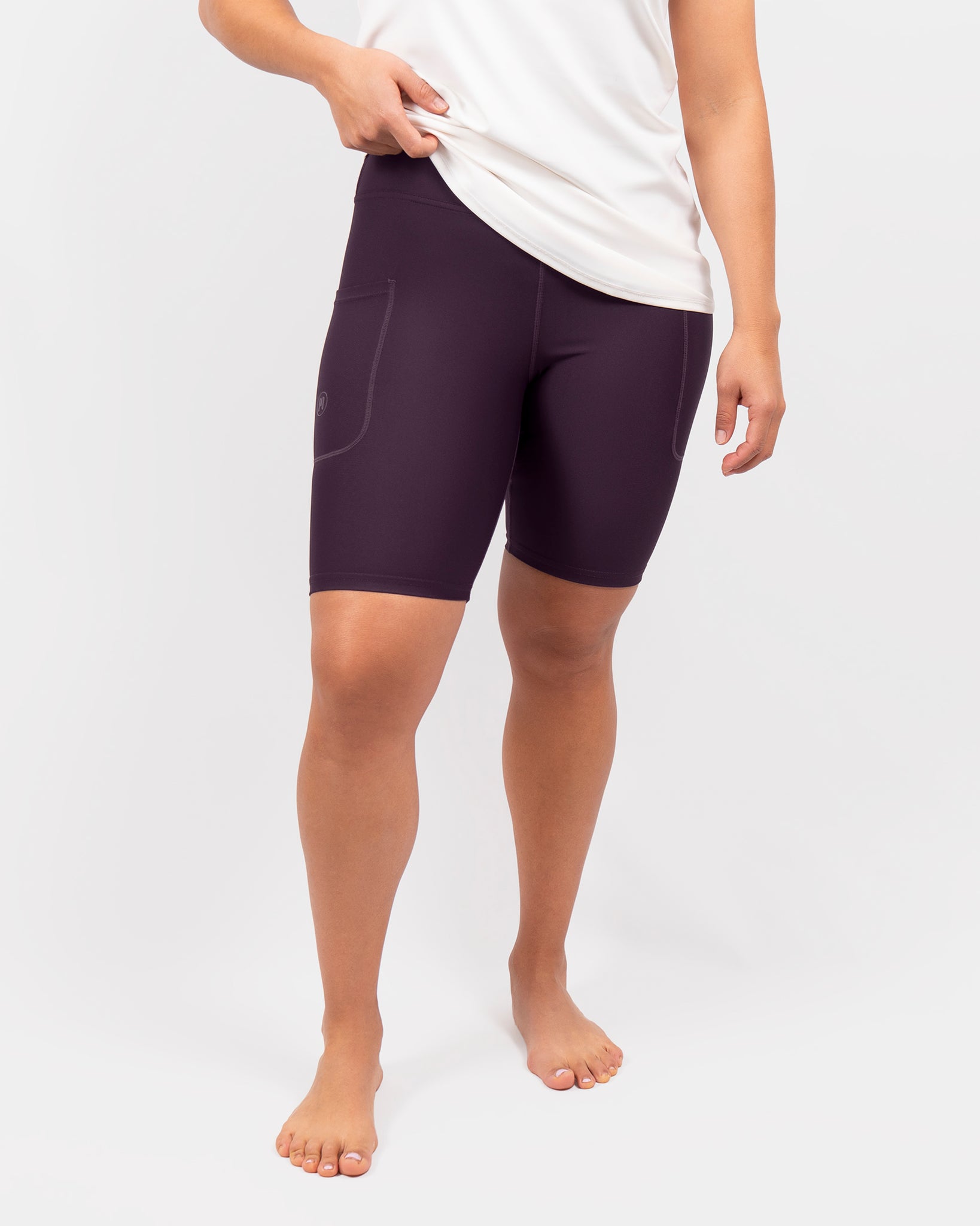Signature Deep Plum Shorts