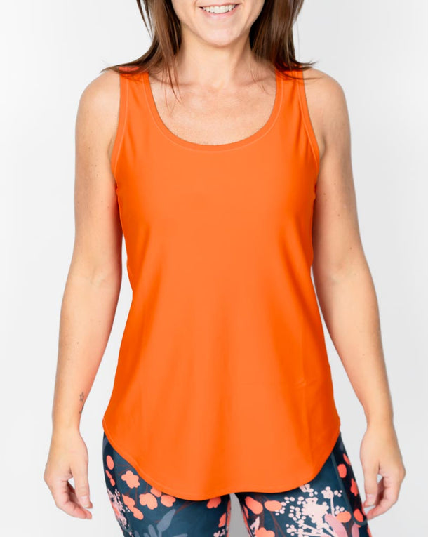 Vigga Fitted Orange Top