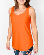 Vigga Fitted Orange Top