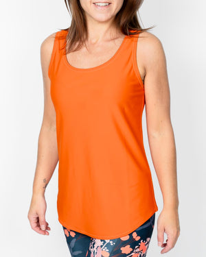 Vigga Fitted Orange Top