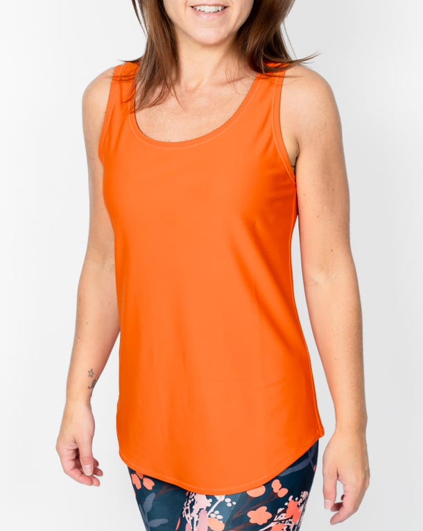 Vigga Fitted Orange Top