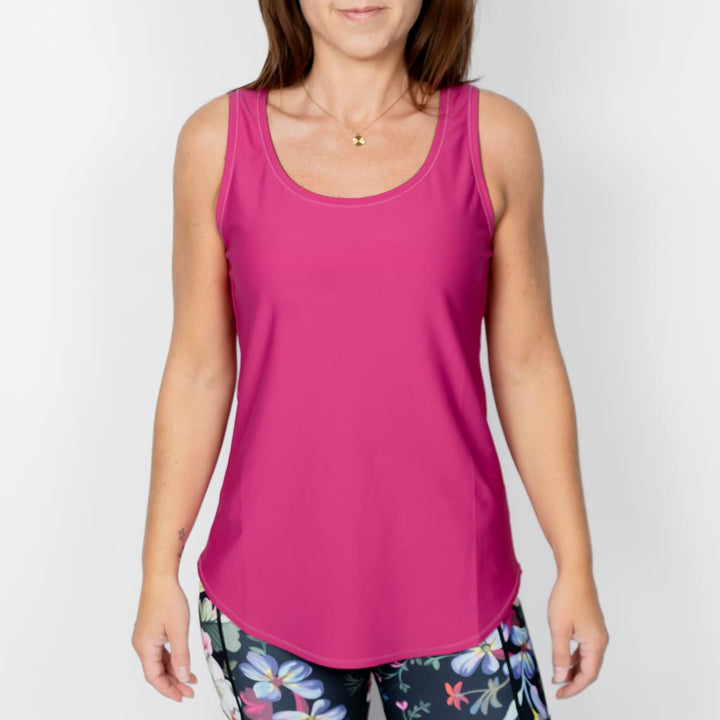 Vigga Fitted Raspberry Top