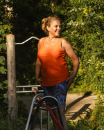 Vigga Fitted Orange Top