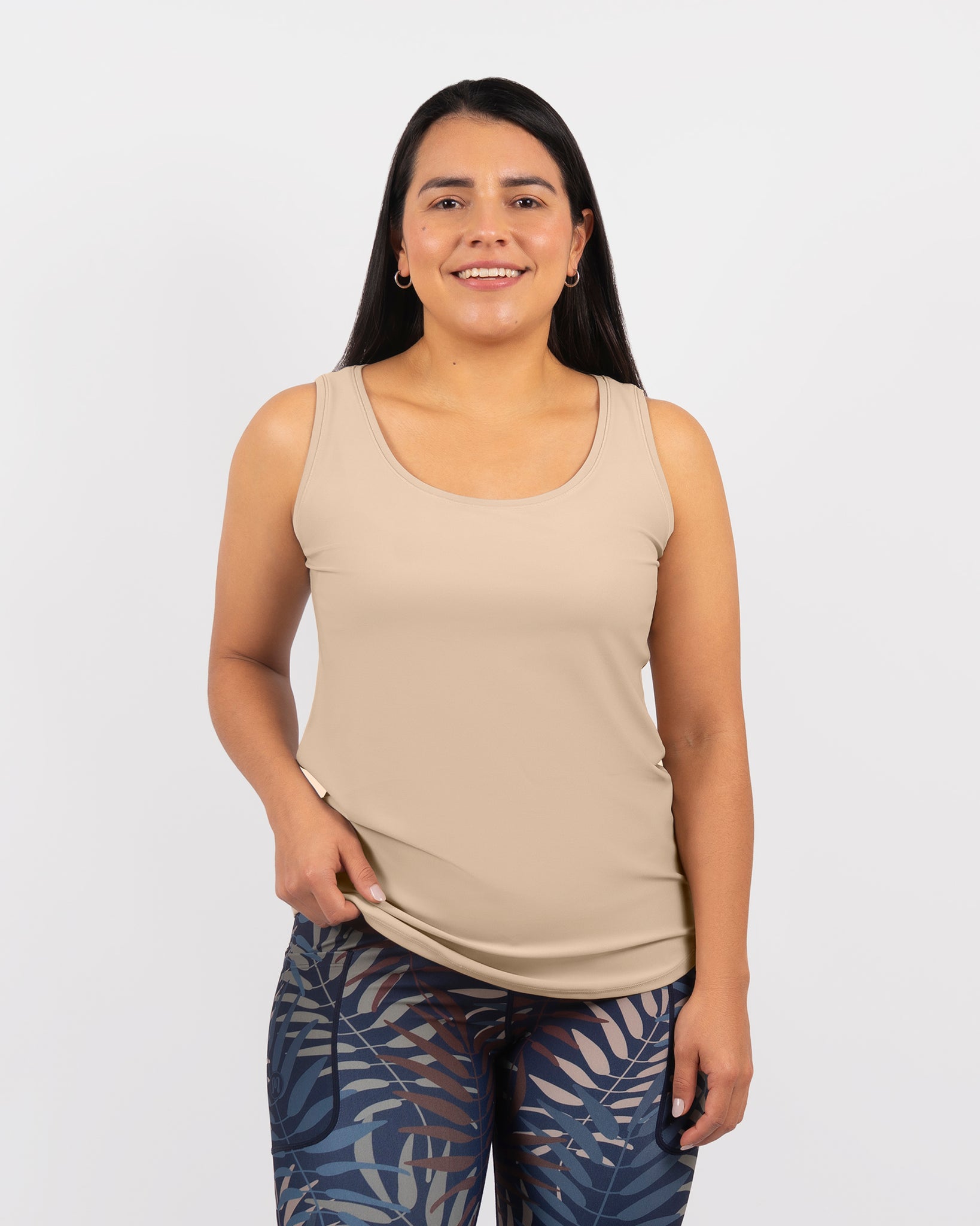 Vigga Fitted Beige Top