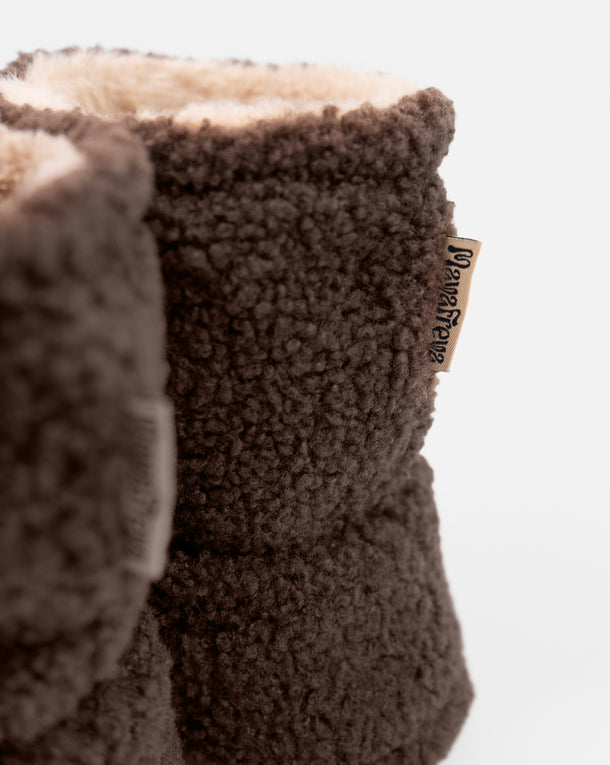 Vivi Mocha Brown Homewear Boots